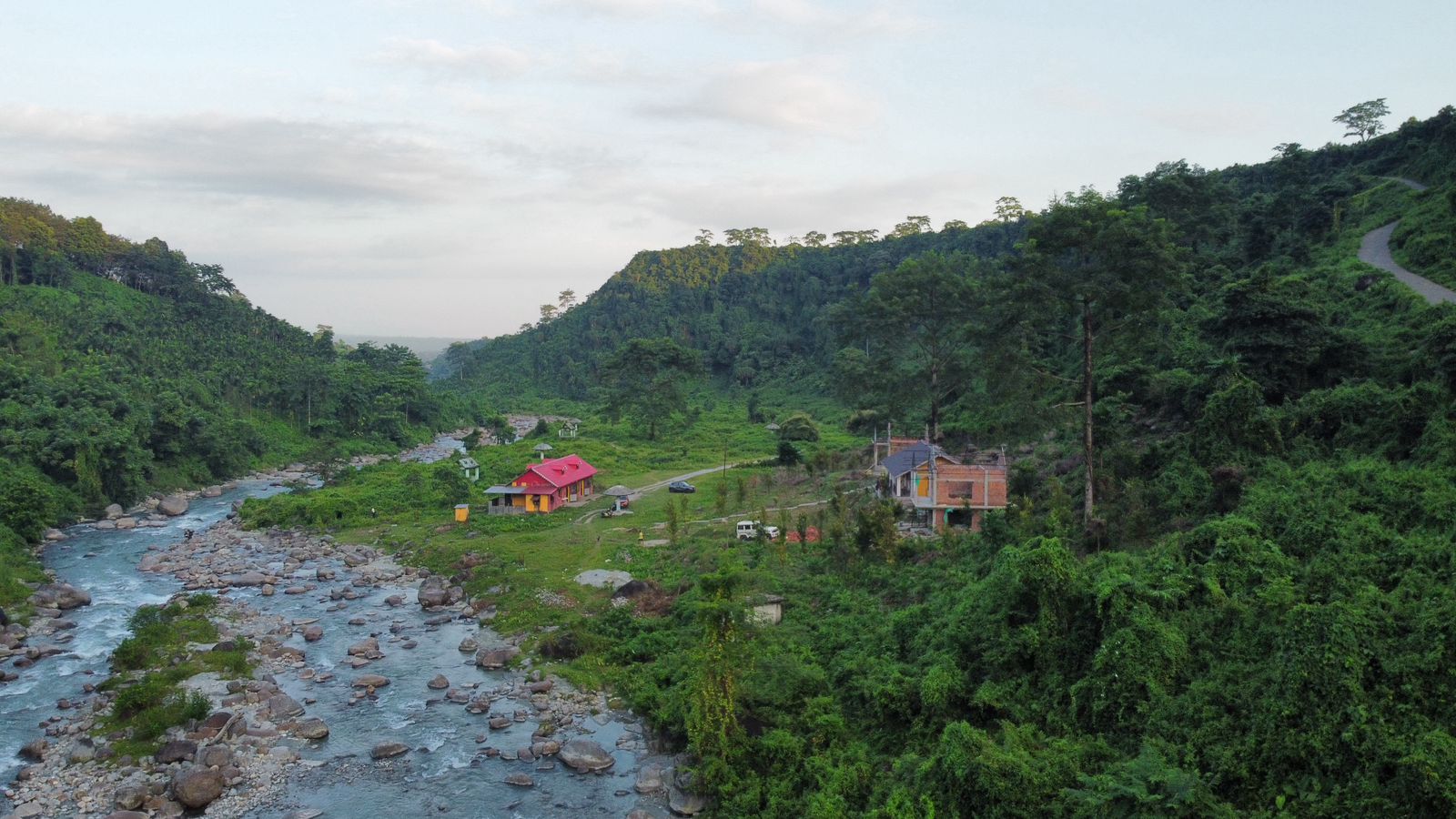 ATC Laliguras Hill River Side Homestay - Dooars camping destination